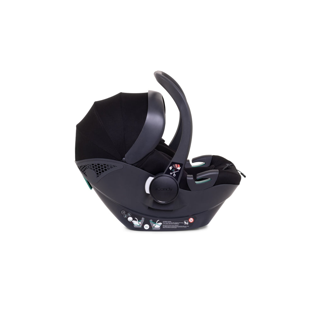 iCandy Peach 7 Complete Car Seat Bundle - Coco / Black Cocoon