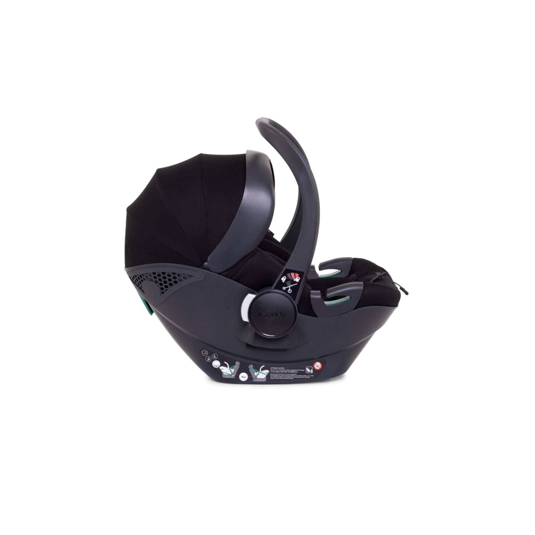 iCandy Peach 7 Complete Car Seat Bundle - Coco / Black Cocoon