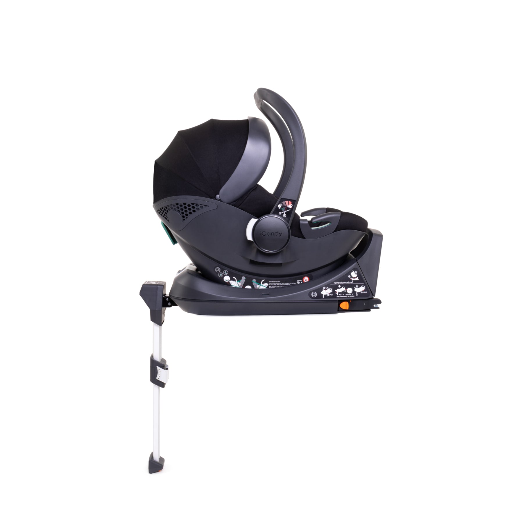 iCandy Peach 7 Complete Car Seat Bundle - Coco / Black Cocoon