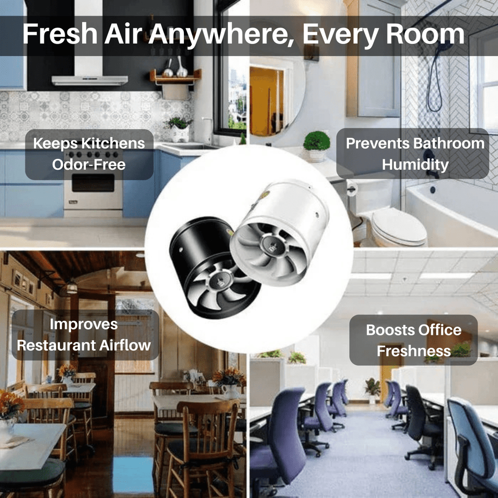VENTURA – Powerful extractor fan for fresh air