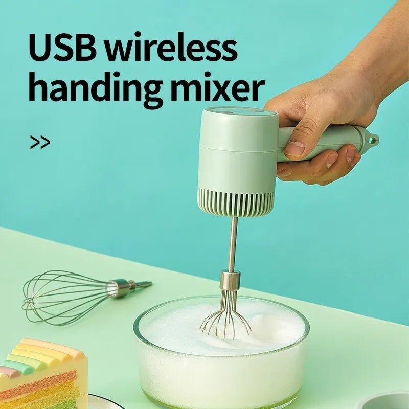 PURE MIX – Wireless Mini Hand Mixer for Easy Everyday Baking