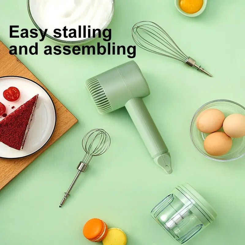 PURE MIX – Wireless Mini Hand Mixer for Easy Everyday Baking