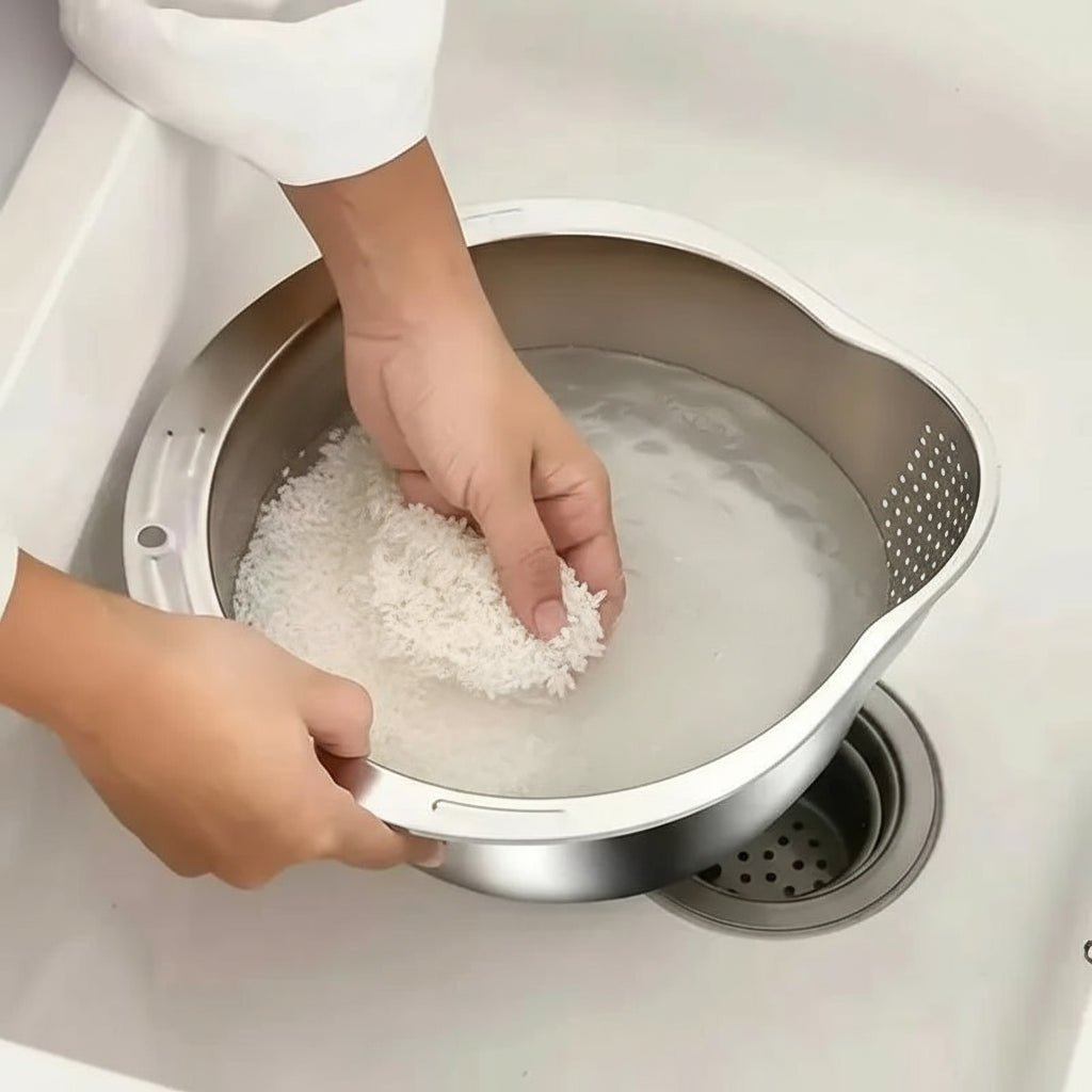 MULTIPURE – Robust sieve bowl for efficient work in the kitchen