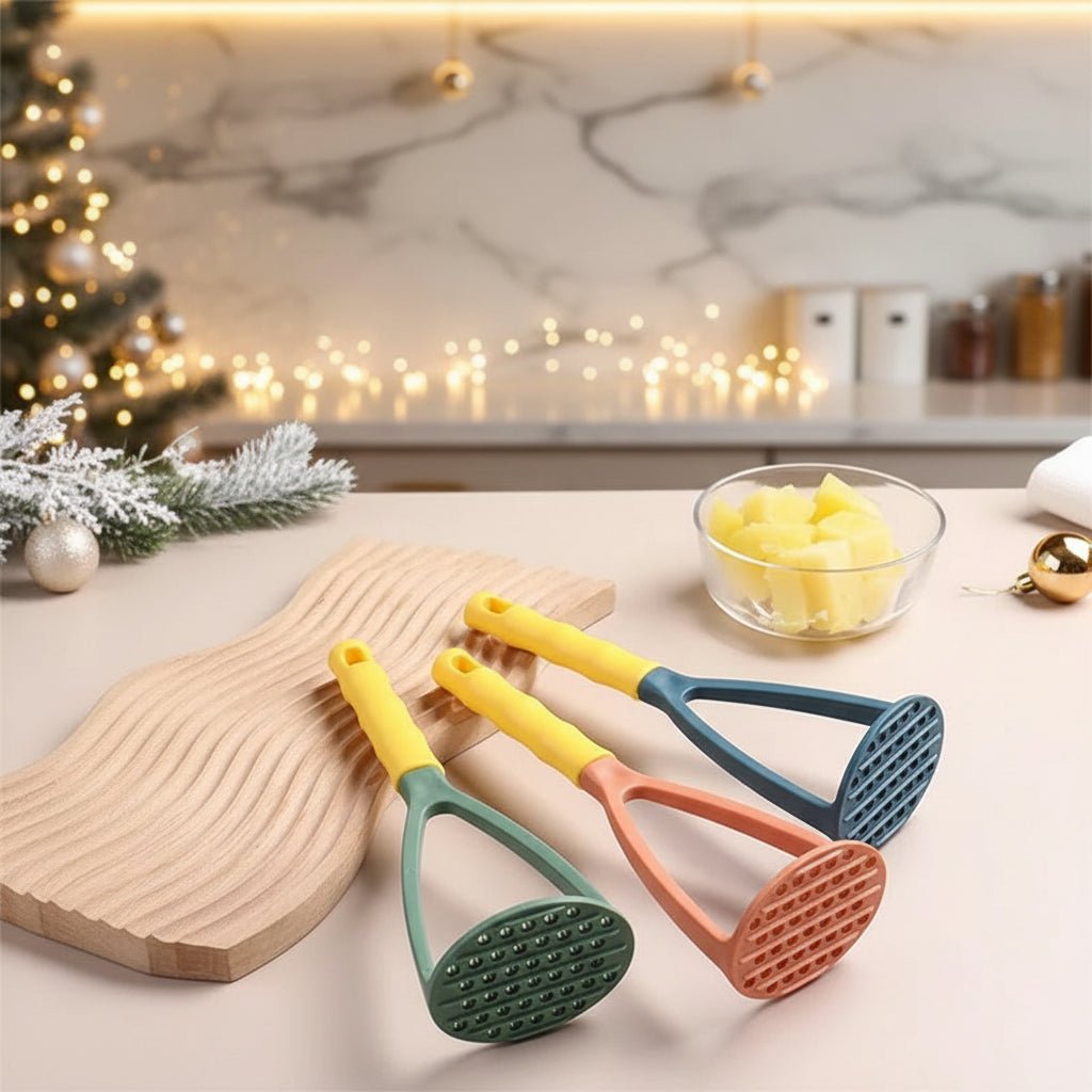 HANDIPRESS – PP Potato Masher & Potato Press for smooth and fluffy purees