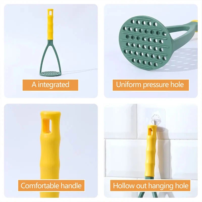 HANDIPRESS – PP Potato Masher & Potato Press for smooth and fluffy purees