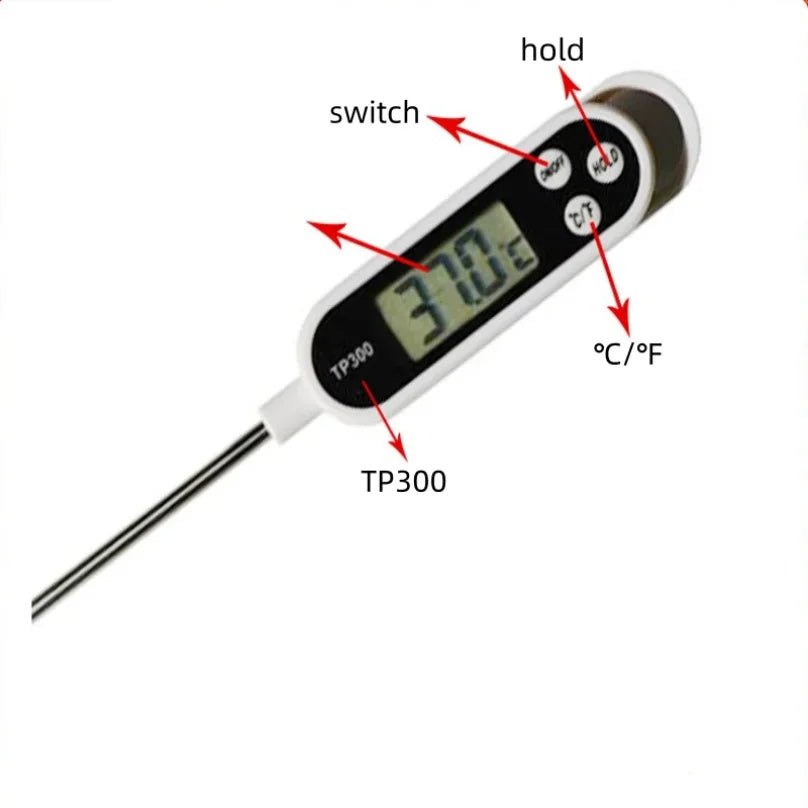 RAPIDEX – Digital kitchen thermometer with instant display for precise cooking