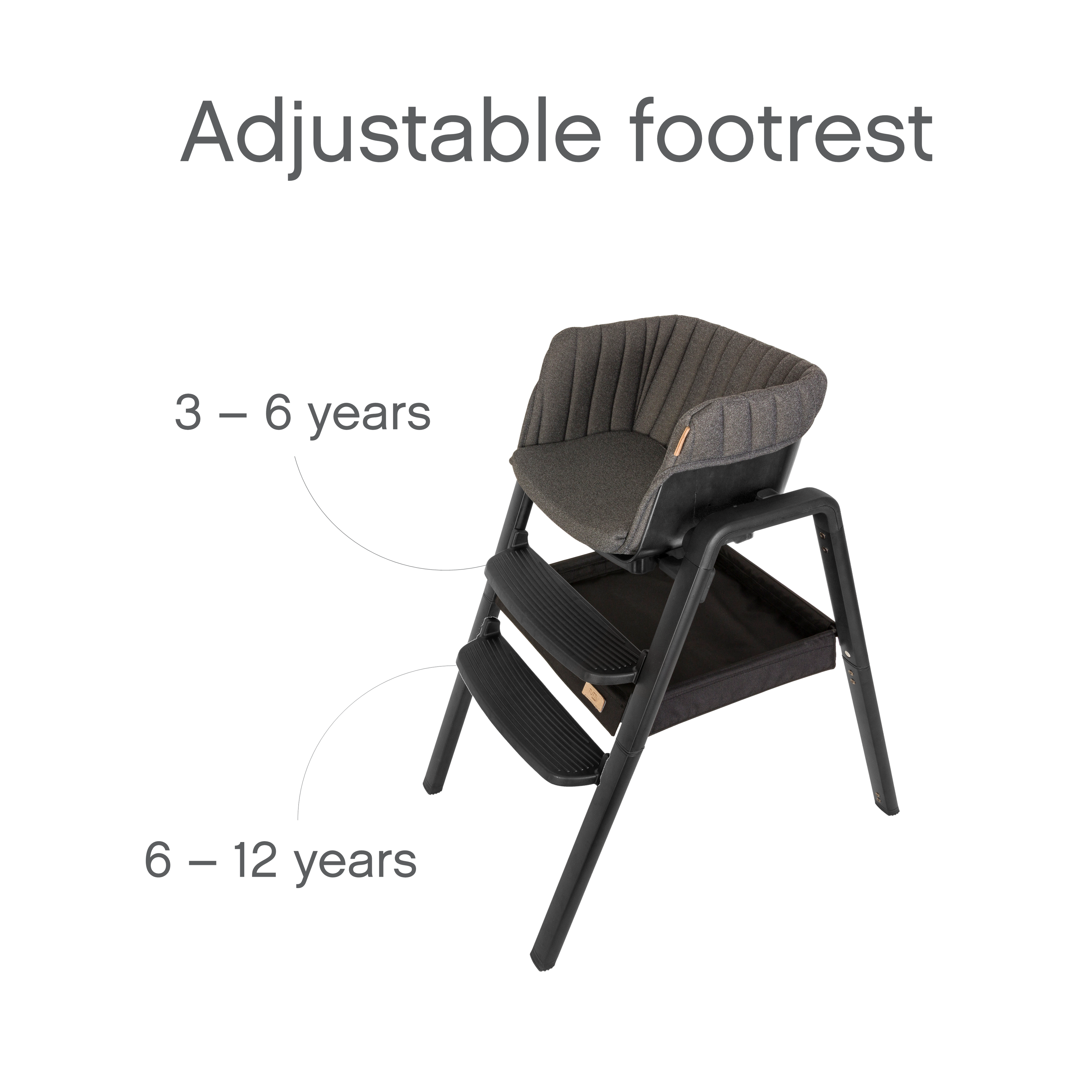 Tutti Bambini Nova Highchair | Black