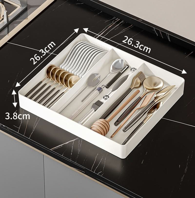KitchenOrganiser drawer organiser - Flexible & stylish for every drawer