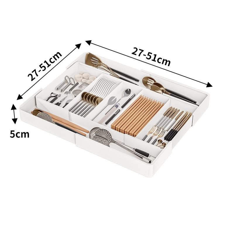 KitchenOrganiser drawer organiser - Flexible & stylish for every drawer