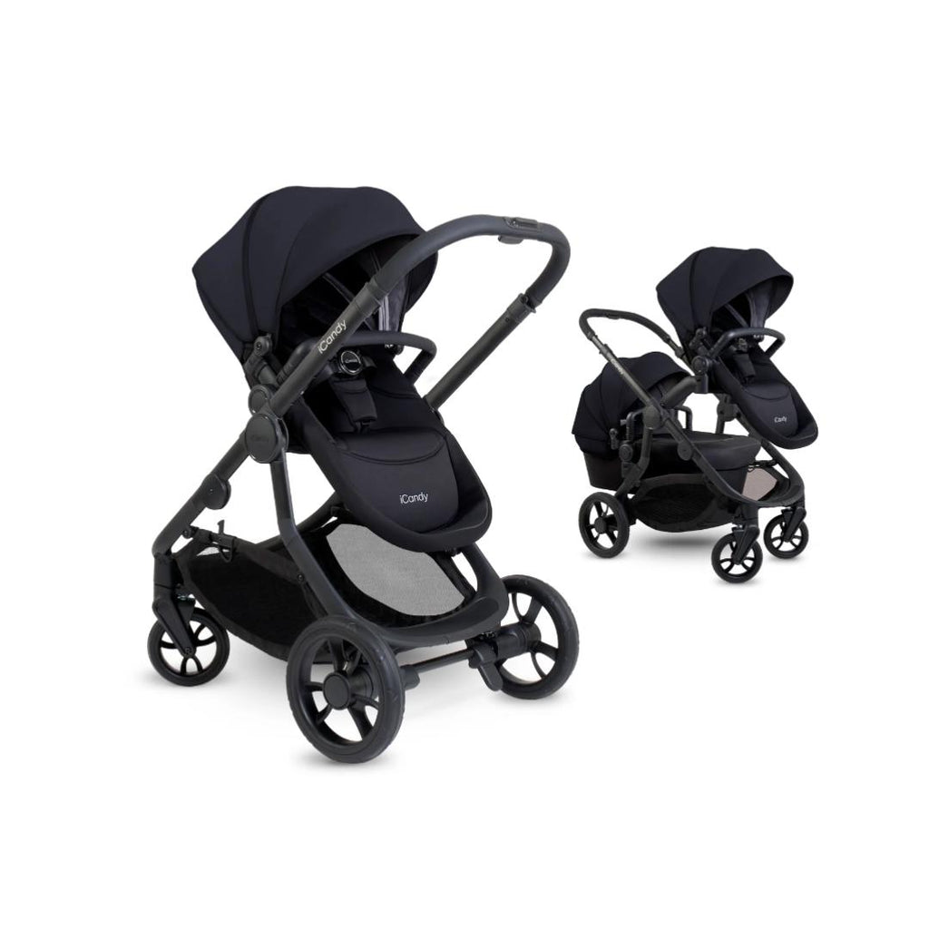 iCandy Orange 4 Pushchair Bundle | Black Edition
