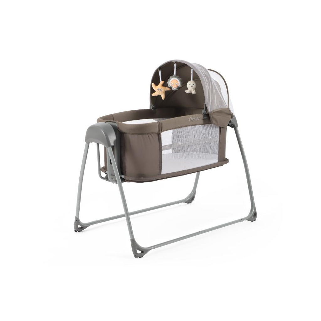 Oyster Swinging Crib - Mink