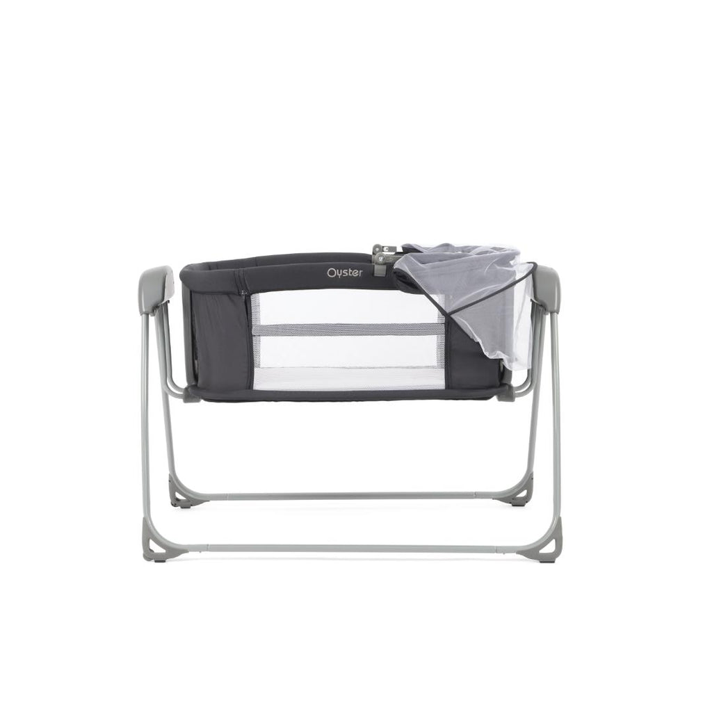 Oyster Swinging Crib - Carbonite