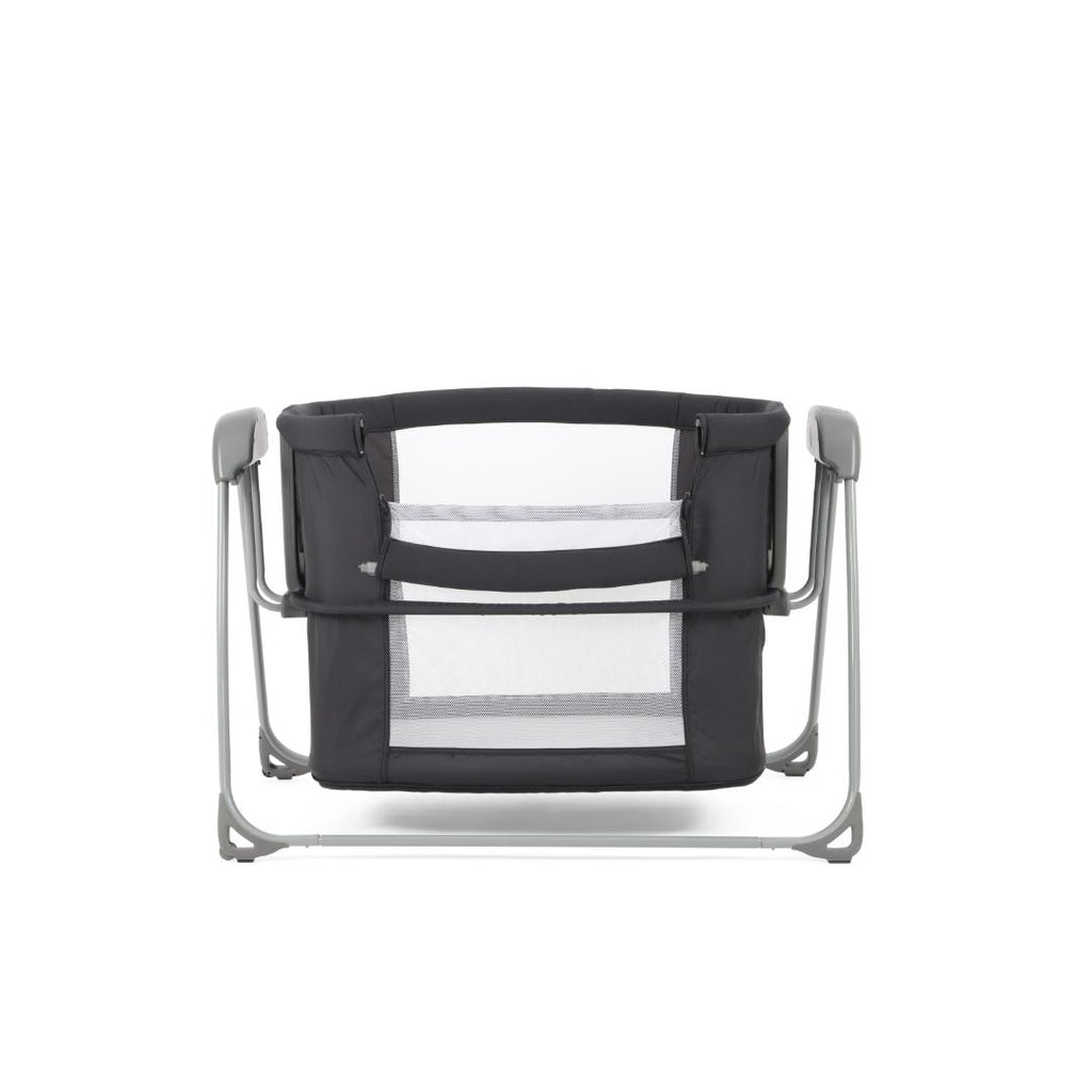 Oyster Swinging Crib - Carbonite