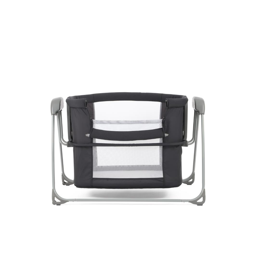 Oyster Swinging Crib - Carbonite
