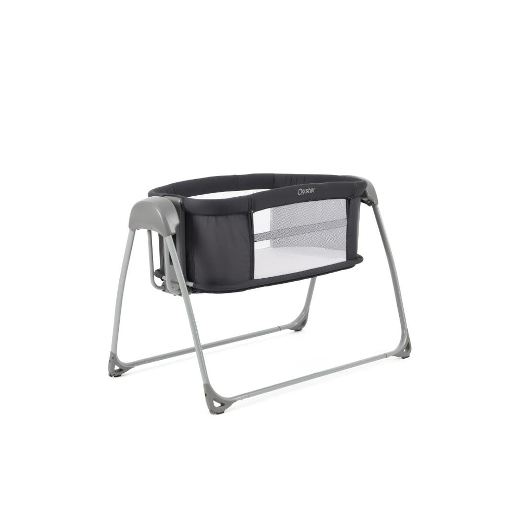 Oyster Swinging Crib - Carbonite