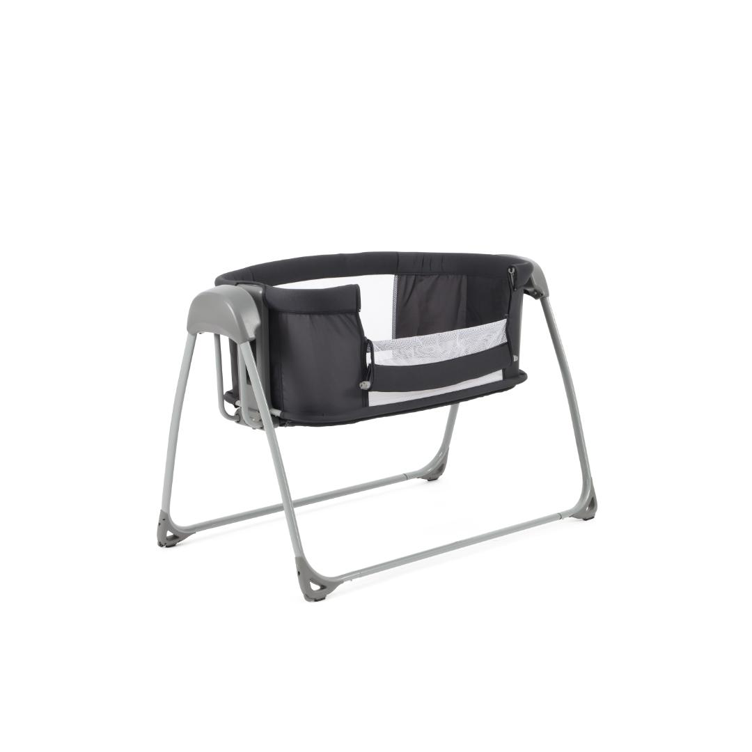 Oyster Swinging Crib - Carbonite