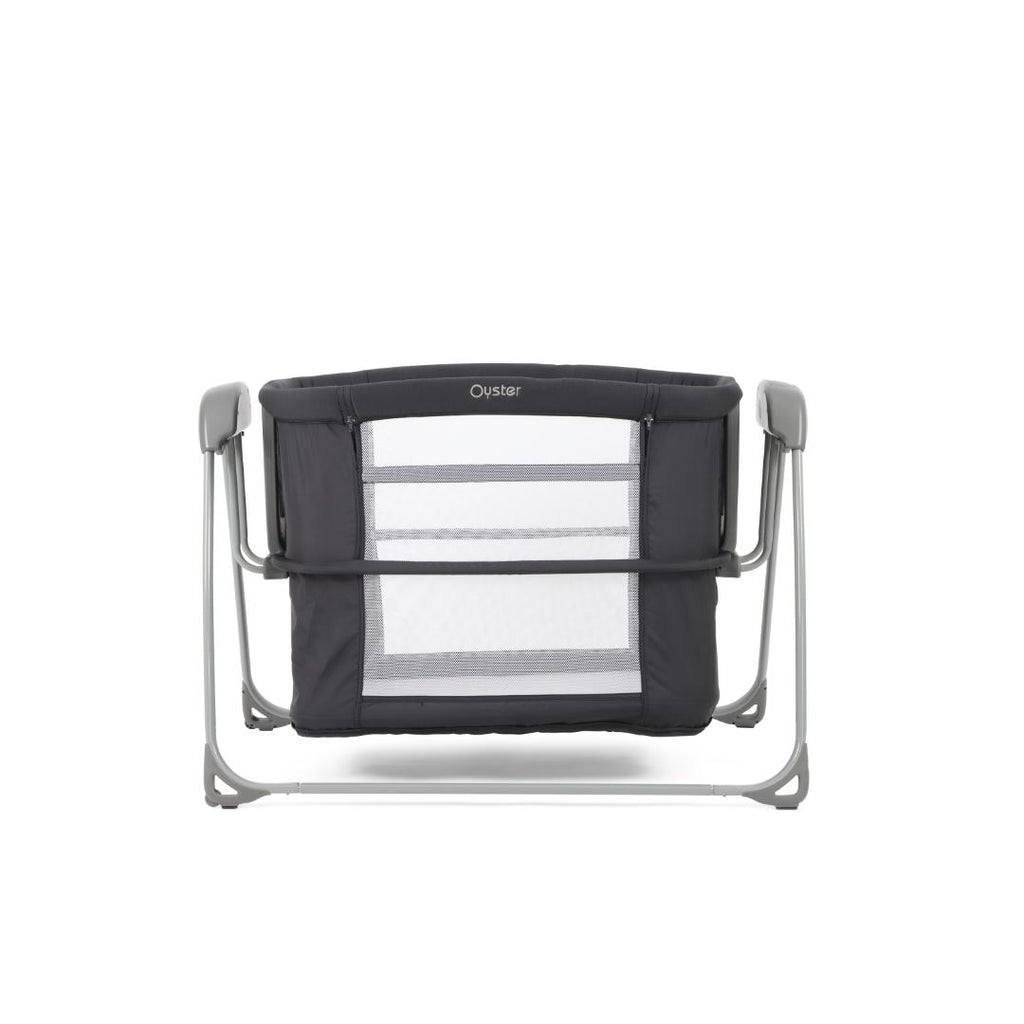 Oyster Swinging Crib - Carbonite