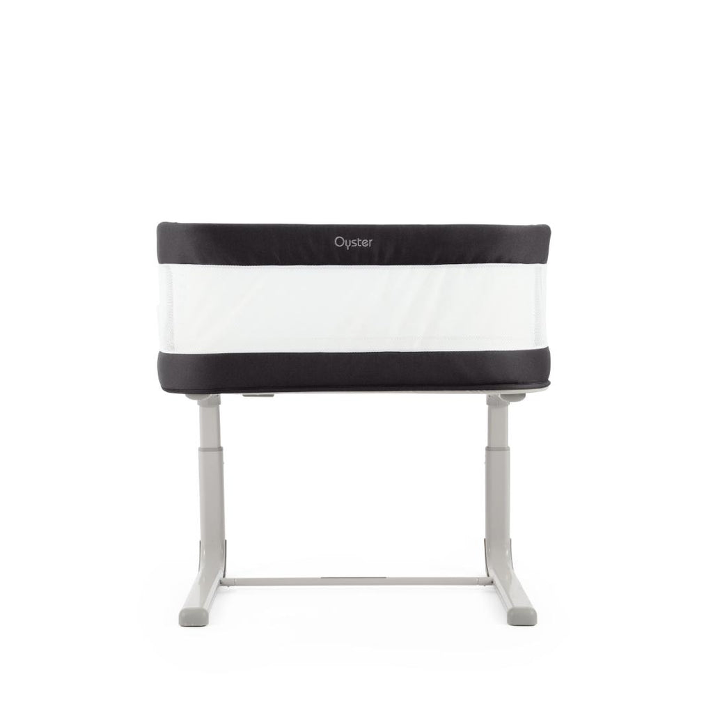 Oyster Wiggle Crib - Carbonite