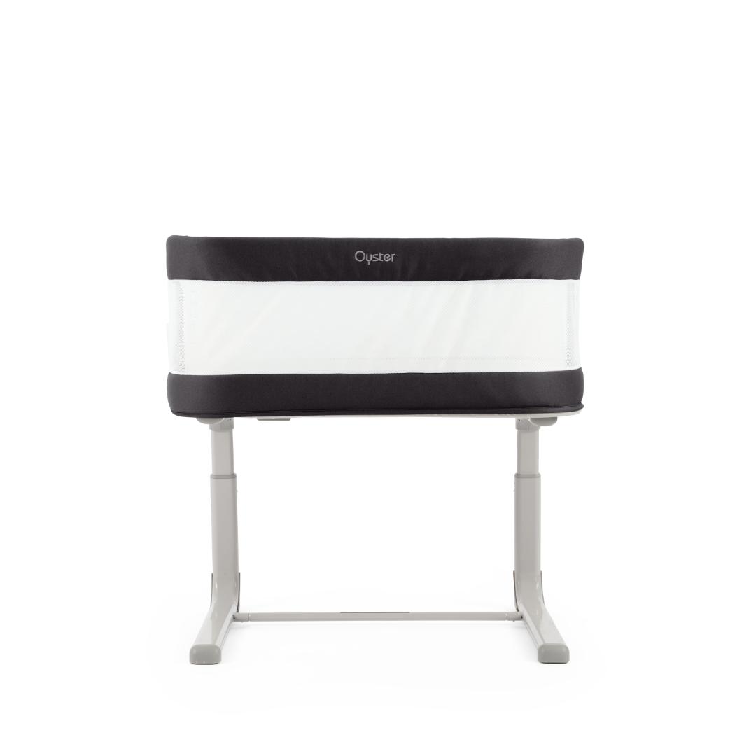 Oyster Wiggle Crib - Carbonite