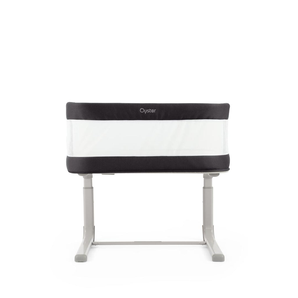 Oyster Wiggle Crib - Carbonite