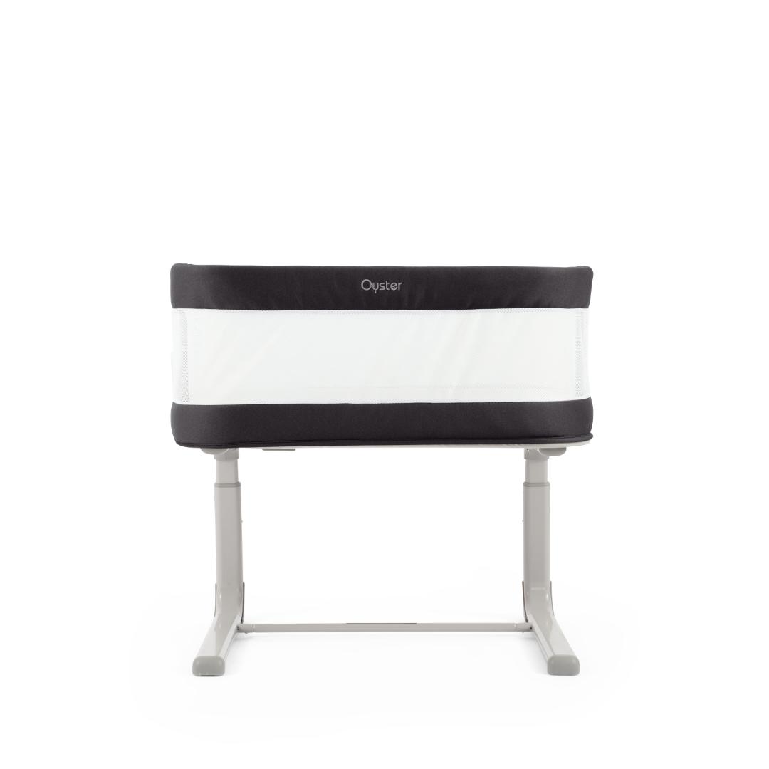 Oyster Wiggle Crib - Carbonite