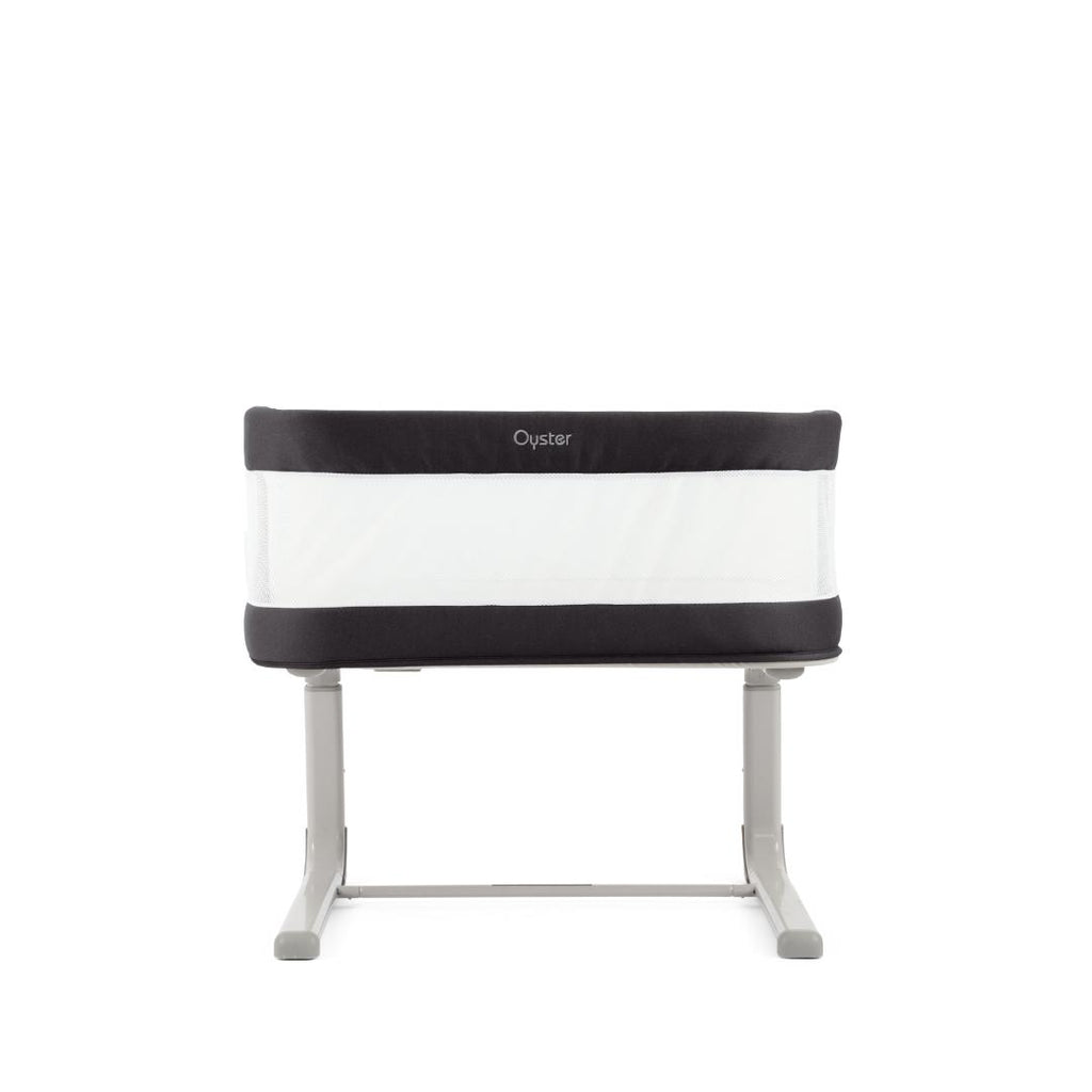 Oyster Wiggle Crib - Carbonite