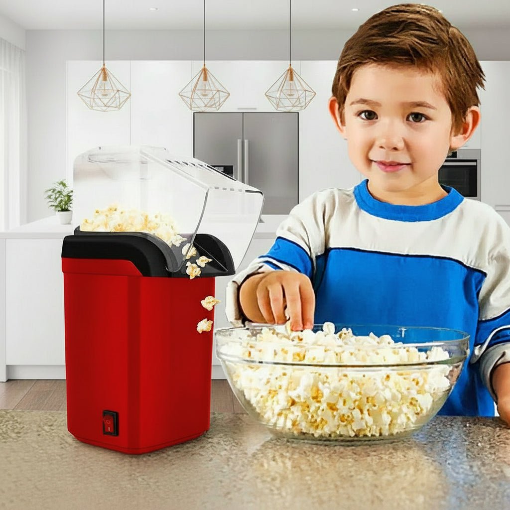 POPJOY AIR – Mini electric popcorn machine for quick, healthy snacks