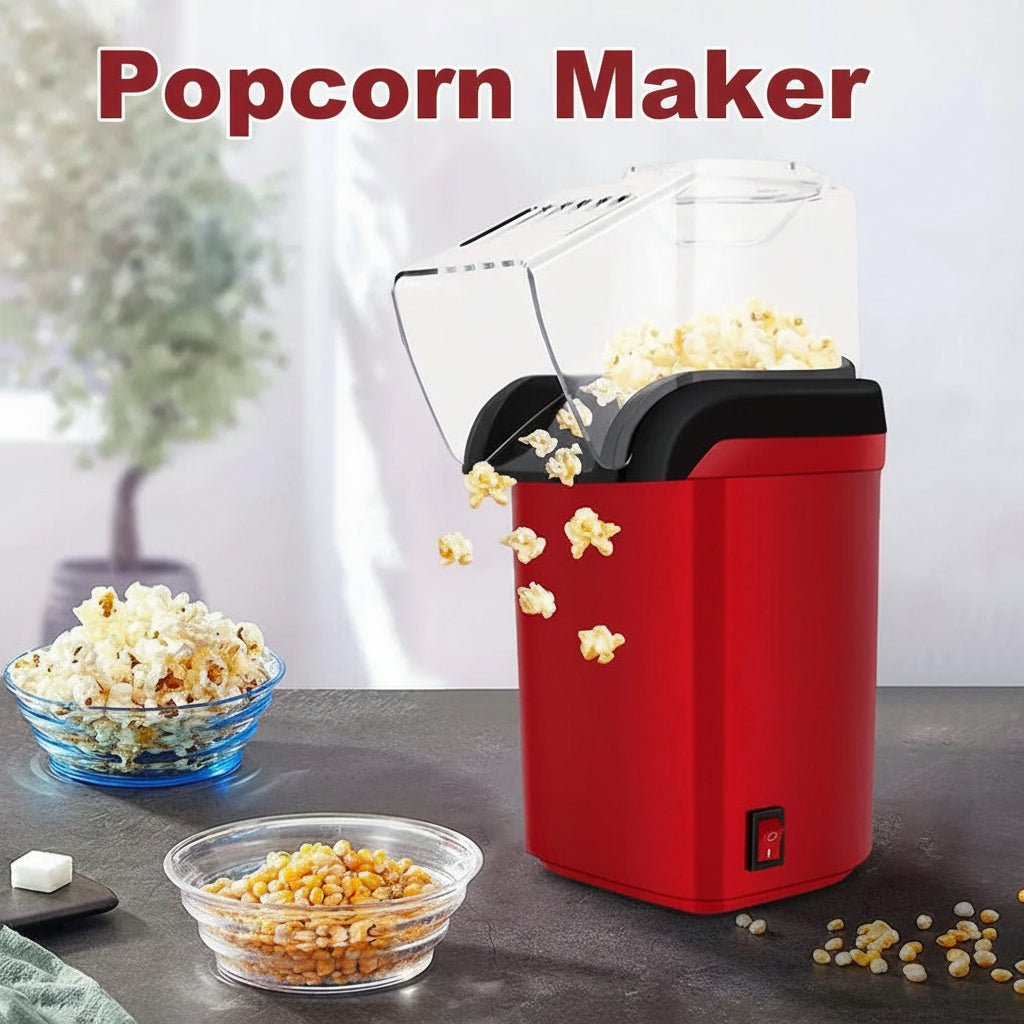 POPJOY AIR – Mini electric popcorn machine for quick, healthy snacks