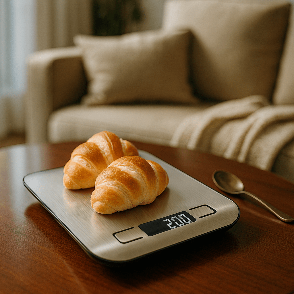 EXACTWEIGH – Digital kitchen scale for precise & easy weighing