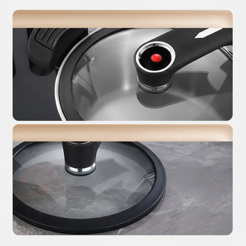 MULTICOOK – Stainless Steel Micro Steam Pressure Cooker for Soups & Stews
