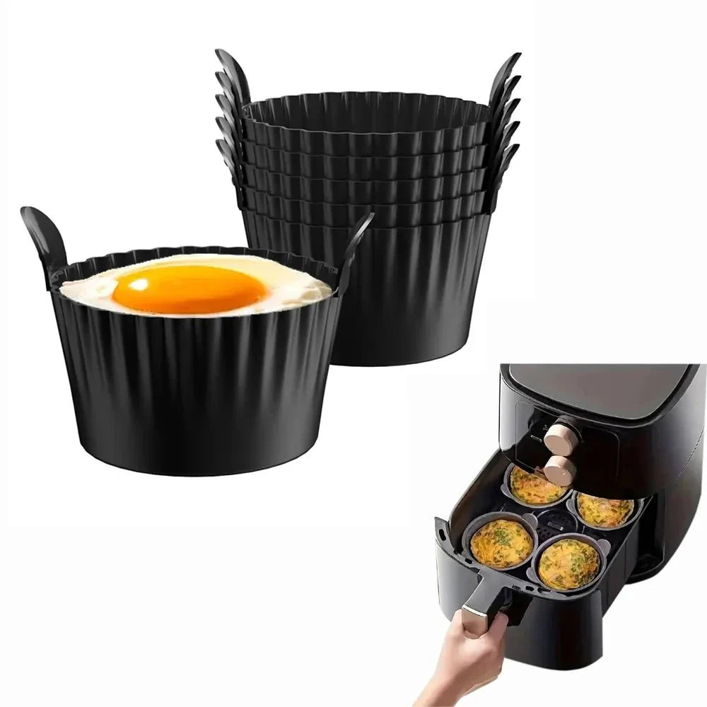 FRÜHFORM – Premium Silicone Egg Molds, Non-Stick & Reusable, Set of 6