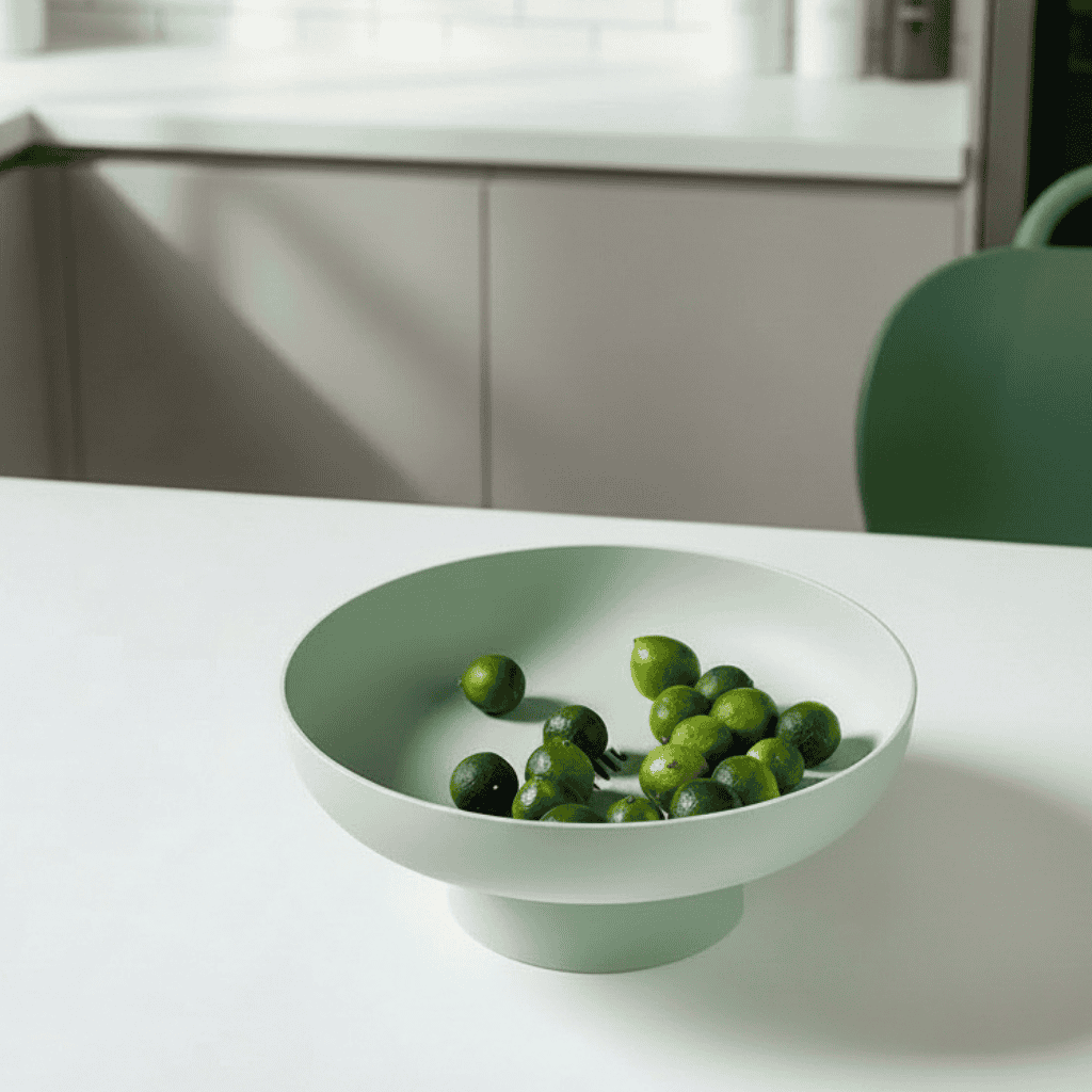 DECOCRAFT – Hand-glazed ceramic fruit bowl for modern & classic interiors
