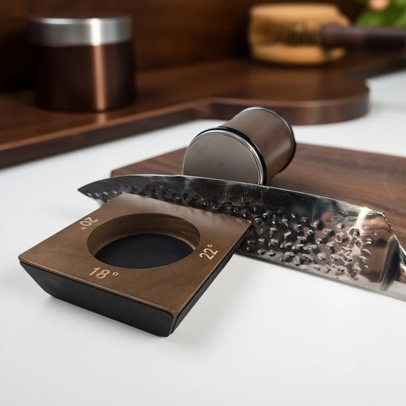 DIASHARP – Rolling Knife Sharpener Set with Diamond Grinder and Wooden Platform