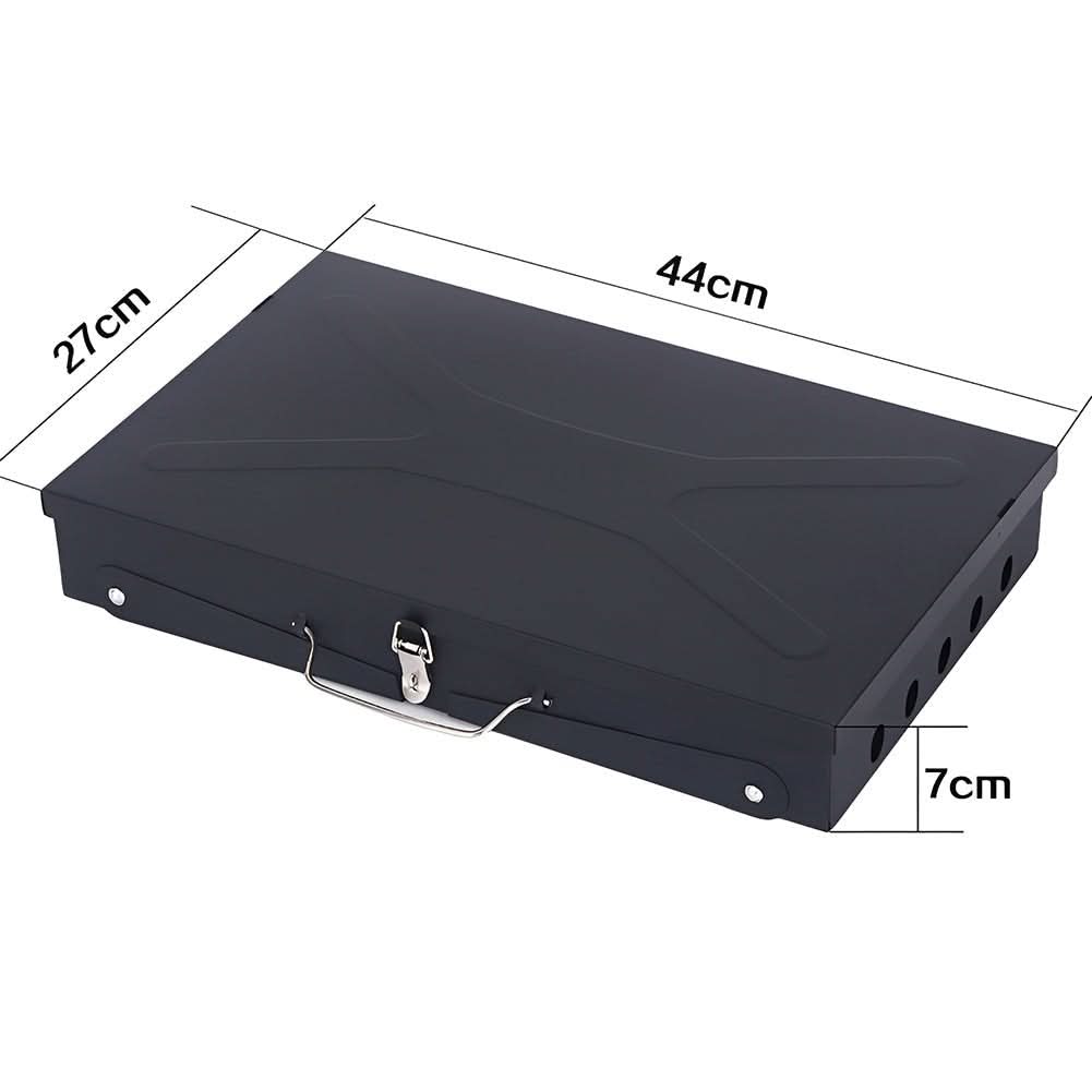 GrillMate Fold - Foldable steel garden barbecue for camping & garden