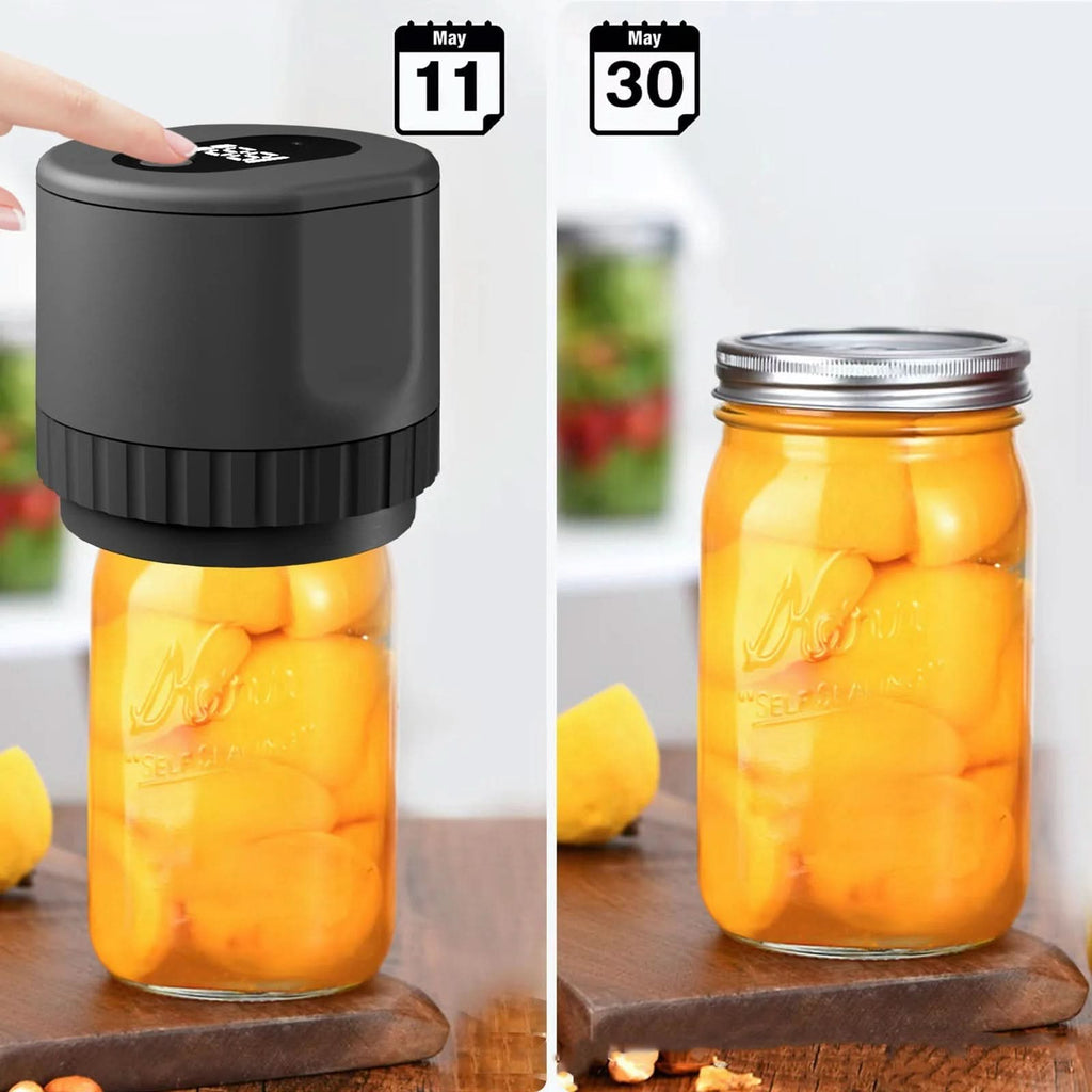 VacuumSealer Electric vacuum sealer - Portable & efficient for bottles, jars and cans