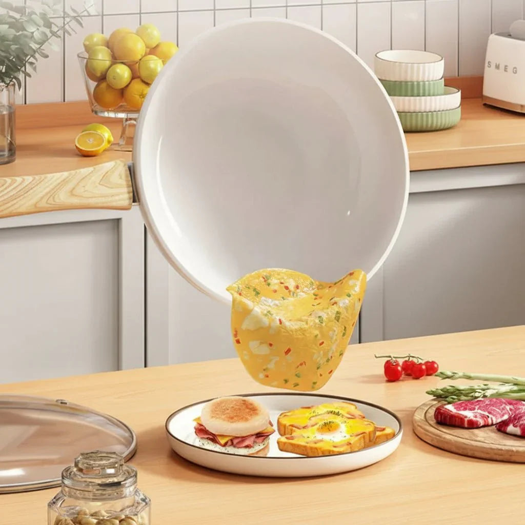 CERAMIQON – 30 cm ceramic non-stick pan with deep shape for gas & induction cookers