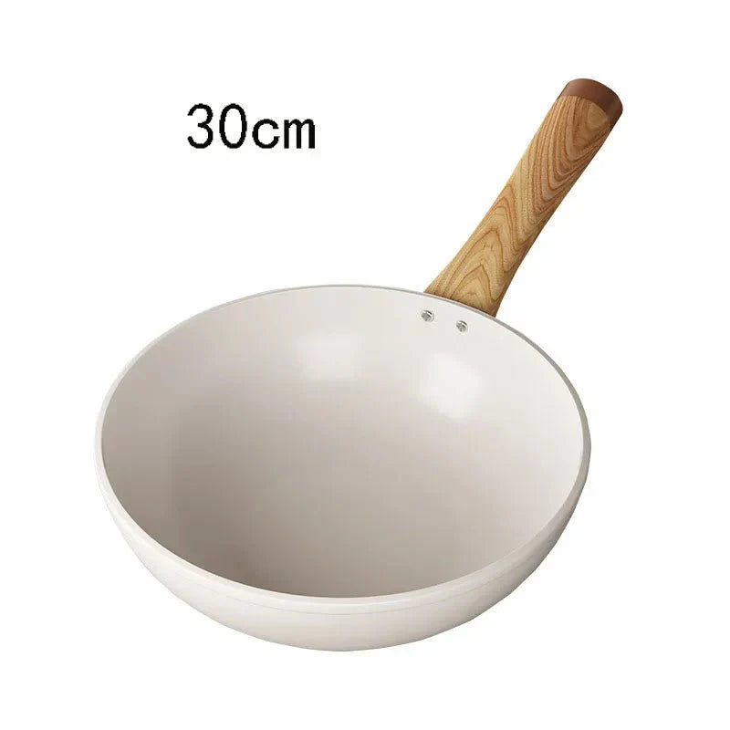 CERAMIQON – 30 cm ceramic non-stick pan with deep shape for gas & induction cookers