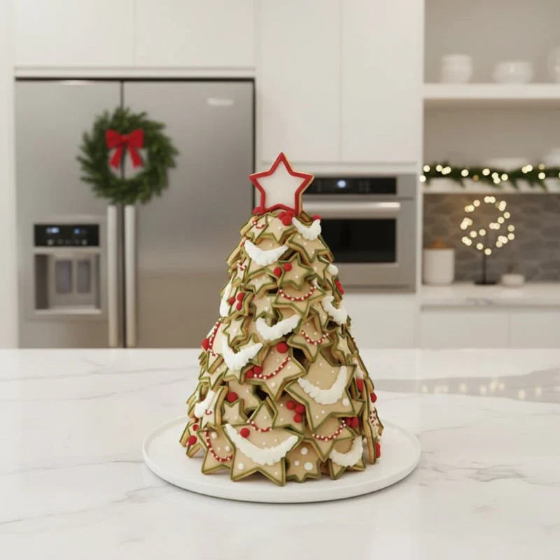 DOUGHBELL – 6-piece Christmas cookie cutter set for cookies & pastries