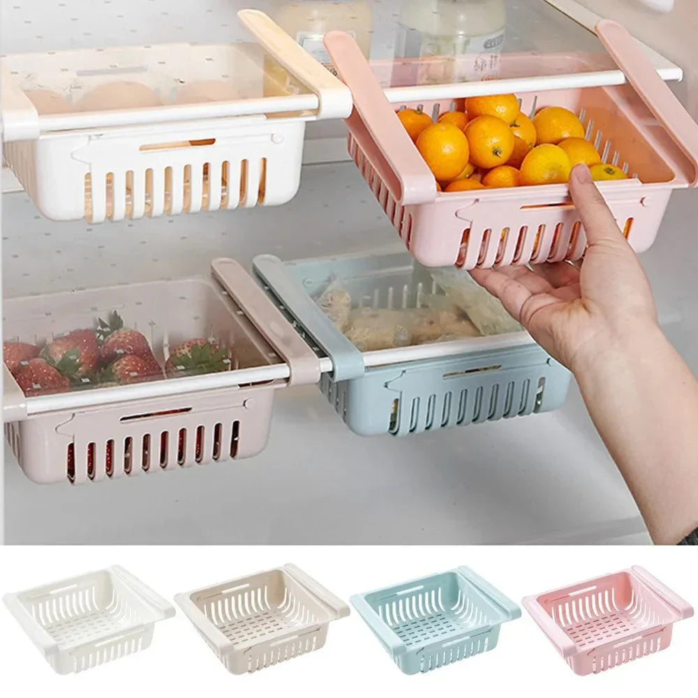 FRIDGEDRAW – Pull-out hanging box for eggs, fruit & kitchen organization