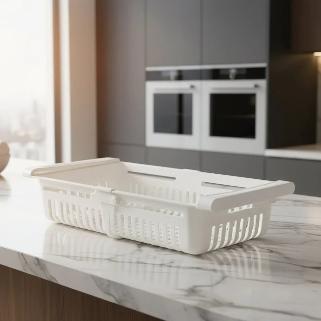 FRIDGEDRAW – Pull-out hanging box for eggs, fruit & kitchen organization