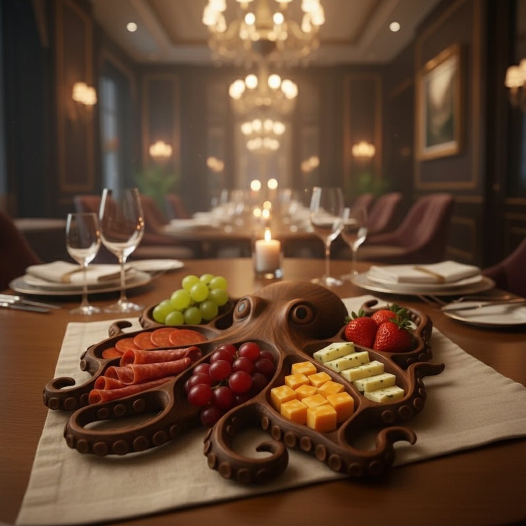 KRAKEN BOARD – Rustic, handcrafted charcuterie board