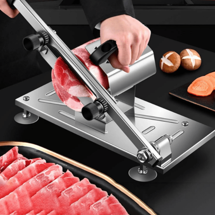 SLICEZEN – Adjustable Food Slicer with Multiple Cutting Thicknesses for Stress-Free Cooking