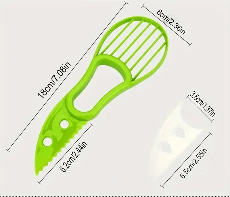 AVOMATE – 3-in-1 Avocado Cutter, Pitter & Spoon Tool