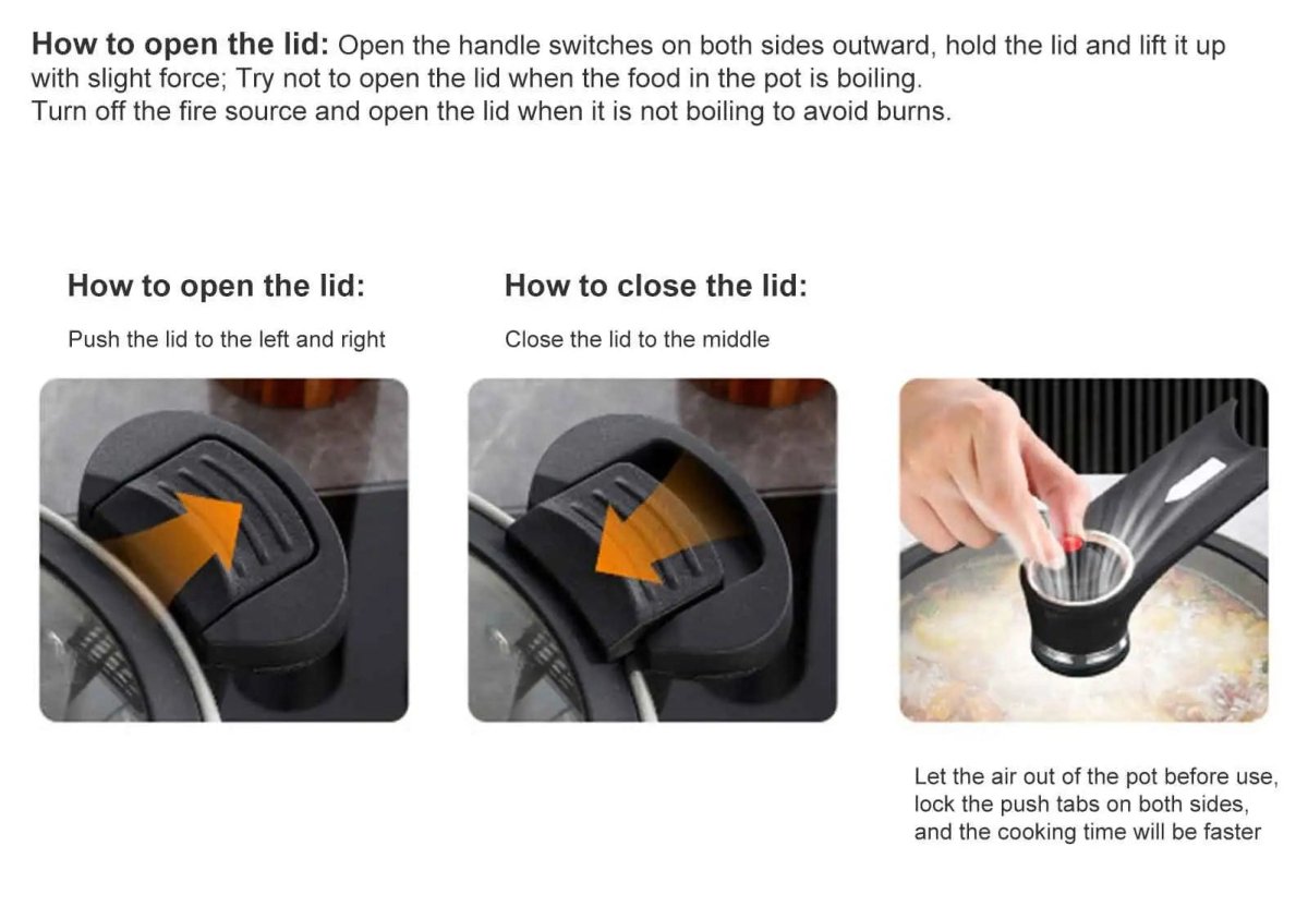 STEELPRESS – Compact stainless steel pressure cooker for quick meals anywhere