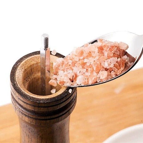 TABLEMILL – Elegant wooden salt and pepper mill with adjustable grind setting