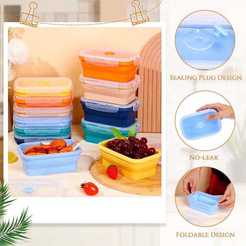 FLEXIBOX PURESTACK – Foldable Silicone Storage Containers