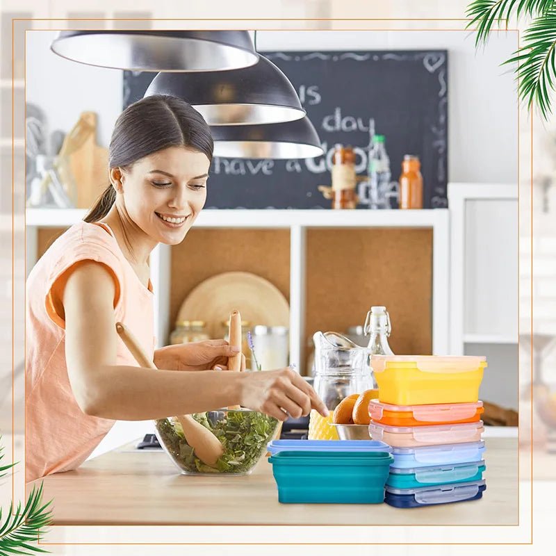 FLEXIBOX PURESTACK – Foldable Silicone Storage Containers