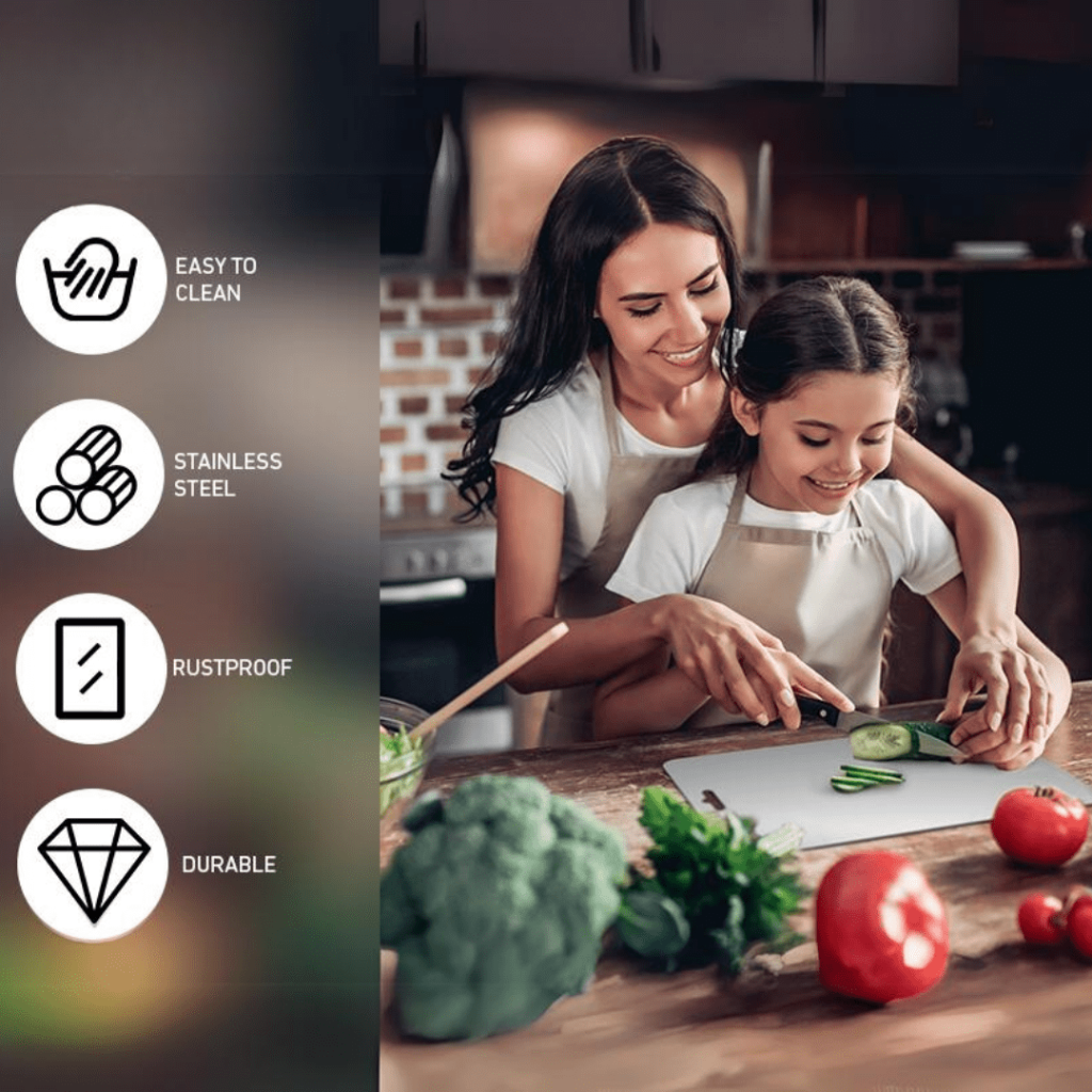 CHEFCORE – Premium cutting board with rust-free & odor-neutral design