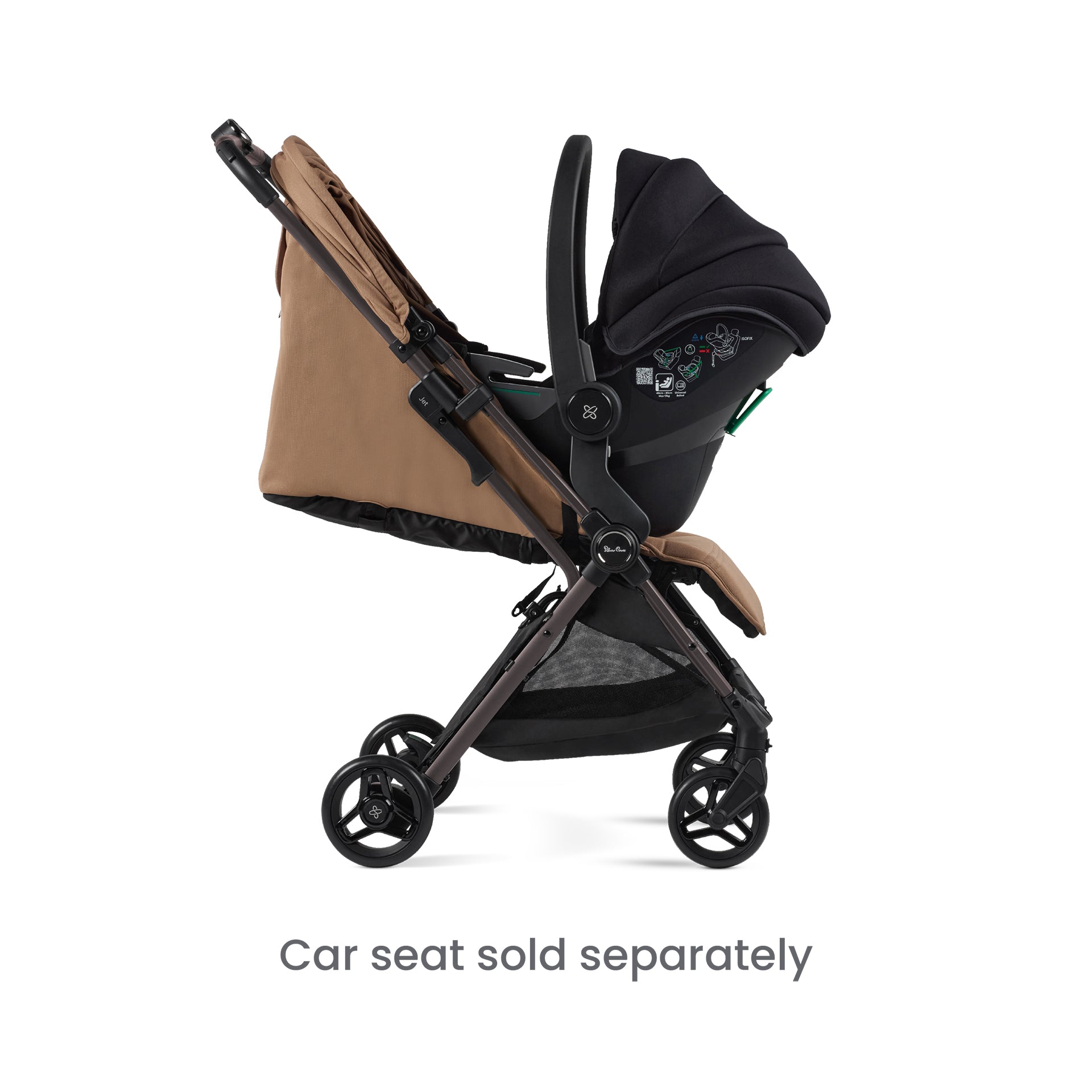 Silver Cross Jet 5 Stroller | Cinnamon