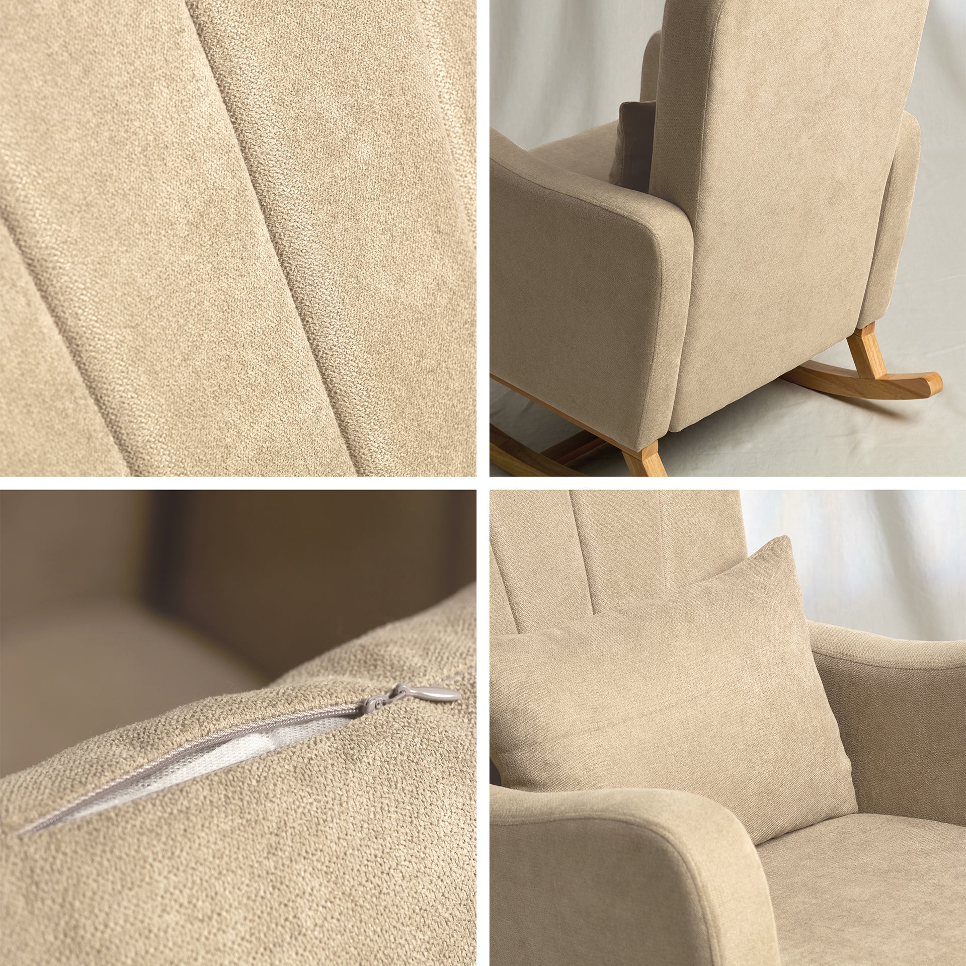 Silver Cross Carmel Nursing Chair | Almond